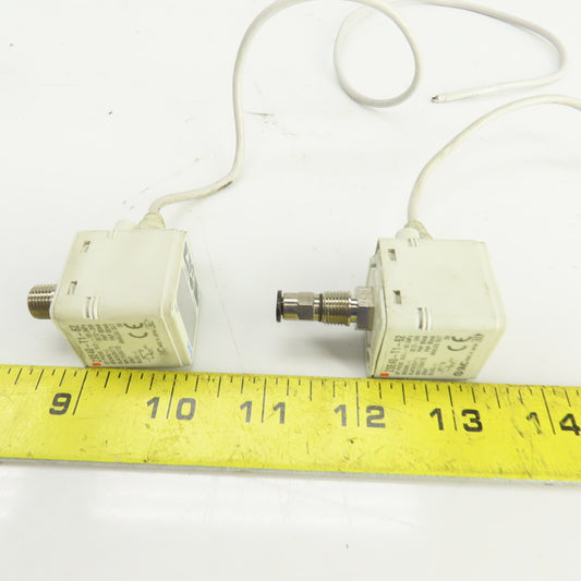 SMC ZSE40-T1-62 High Precision Vacuum Switch 10.0-101.3kPA 12-24VDC Lot Of 2