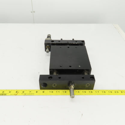 PHD BS061X2-D 6-3/4"x 6-3/4" Base Slide Assembly 2-1/8" Stroke W/Adjustable Stop