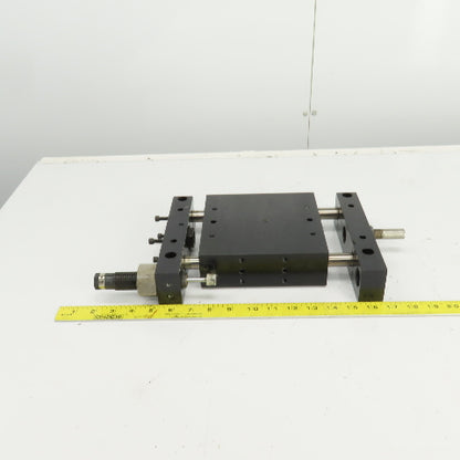 PHD BS061X2-D 6-3/4"x 6-3/4" Base Slide Assembly 2-1/8" Stroke W/Adjustable Stop