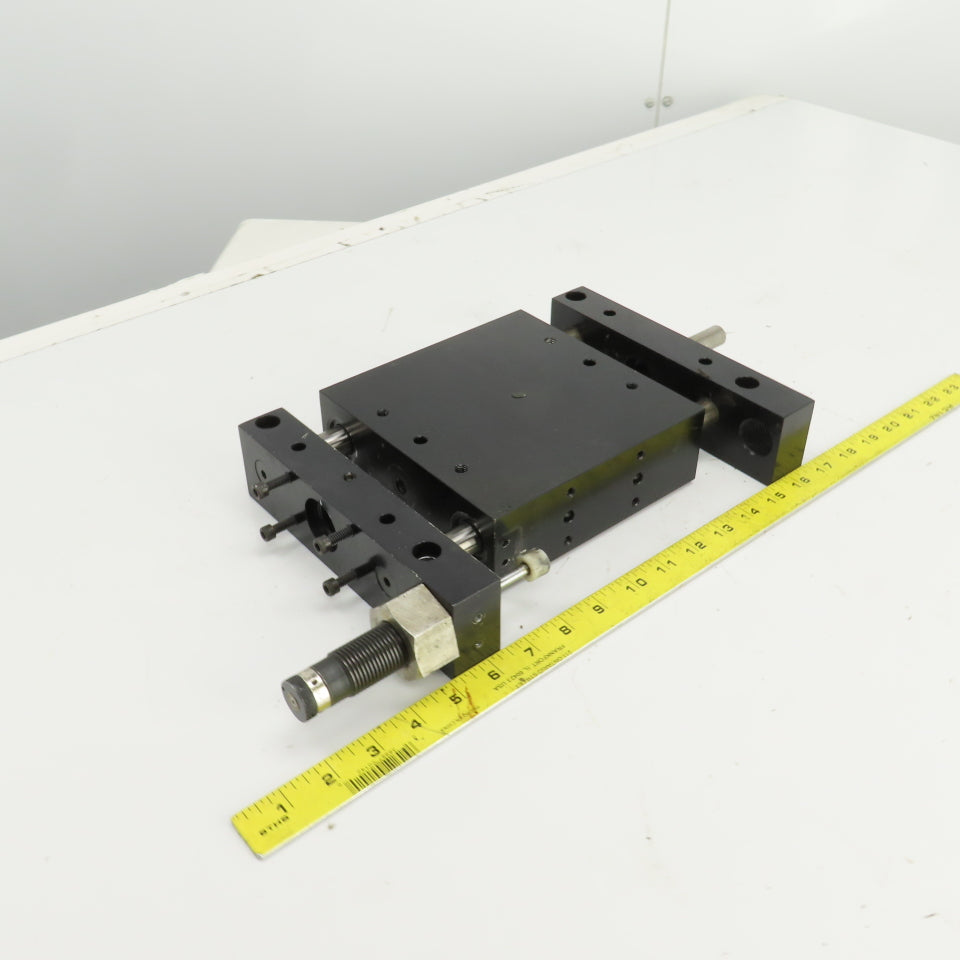 PHD BS061X2-D 6-3/4"x 6-3/4" Base Slide Assembly 2-1/8" Stroke W/Adjustable Stop