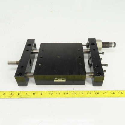 PHD BS061X2-D 6-3/4"x 6-3/4" Base Slide Assembly 2-1/8" Stroke W/Adjustable Stop