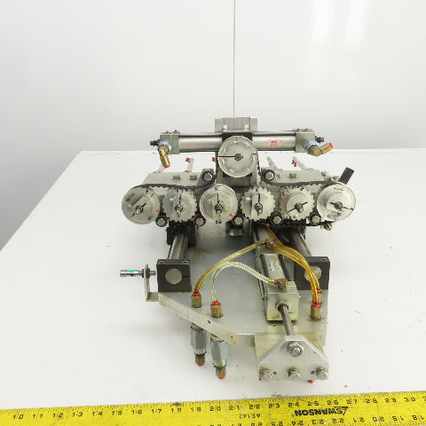 PHD 6 Position Pneumatic Vacuum Pick And Place Arm Fixture