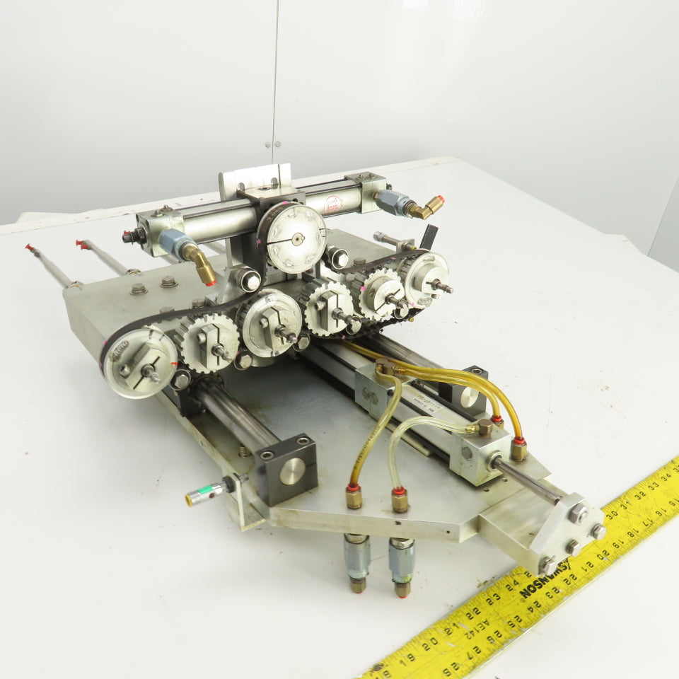 PHD 6 Position Pneumatic Vacuum Pick And Place Arm Fixture