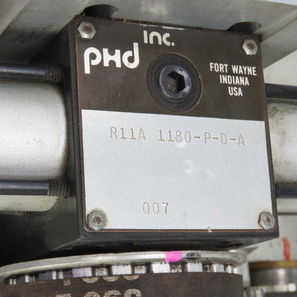 PHD 6 Position Pneumatic Vacuum Pick And Place Arm Fixture