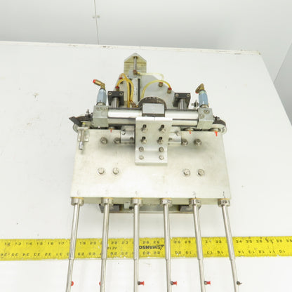 PHD 6 Position Pneumatic Vacuum Pick And Place Arm Fixture