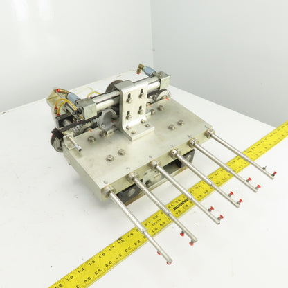 PHD 6 Position Pneumatic Vacuum Pick And Place Arm Fixture
