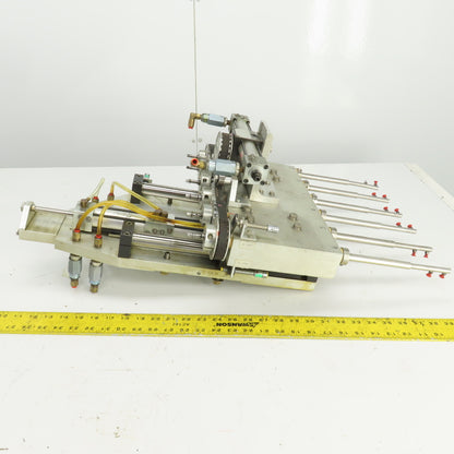 PHD 6 Position Pneumatic Vacuum Pick And Place Arm Fixture