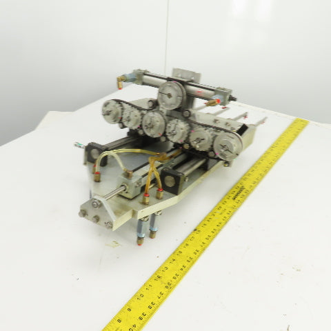 PHD 6 Position Pneumatic Vacuum Pick And Place Arm Fixture
