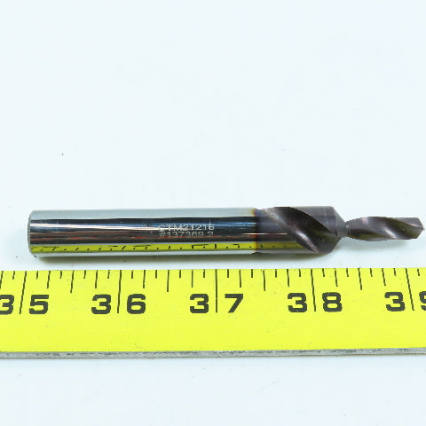 CTM21216 .2640" Minor .5140" Major Carbide Countersink Combo Coolant Fed Drill
