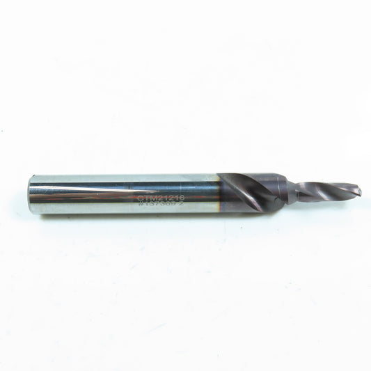 CTM21216 .2640" Minor .5140" Major Carbide Countersink Combo Coolant Fed Drill
