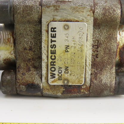 Norbro 10-RKB40-1SG1-E0B-RB 40R Ser. Pneumatic Actuator W/Worcester Valve Body