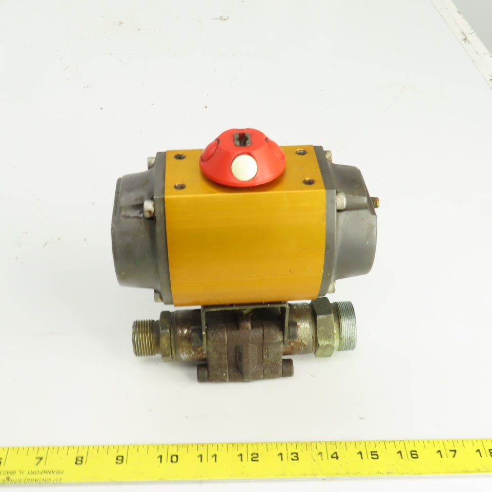 Norbro 10-RKB40-1SG1-E0B-RB 40R Ser. Pneumatic Actuator W/Worcester Valve Body