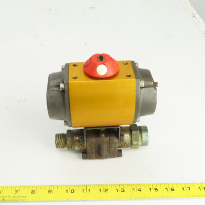 Norbro 10-RKB40-1SG1-E0B-RB 40R Ser. Pneumatic Actuator W/Worcester Valve Body