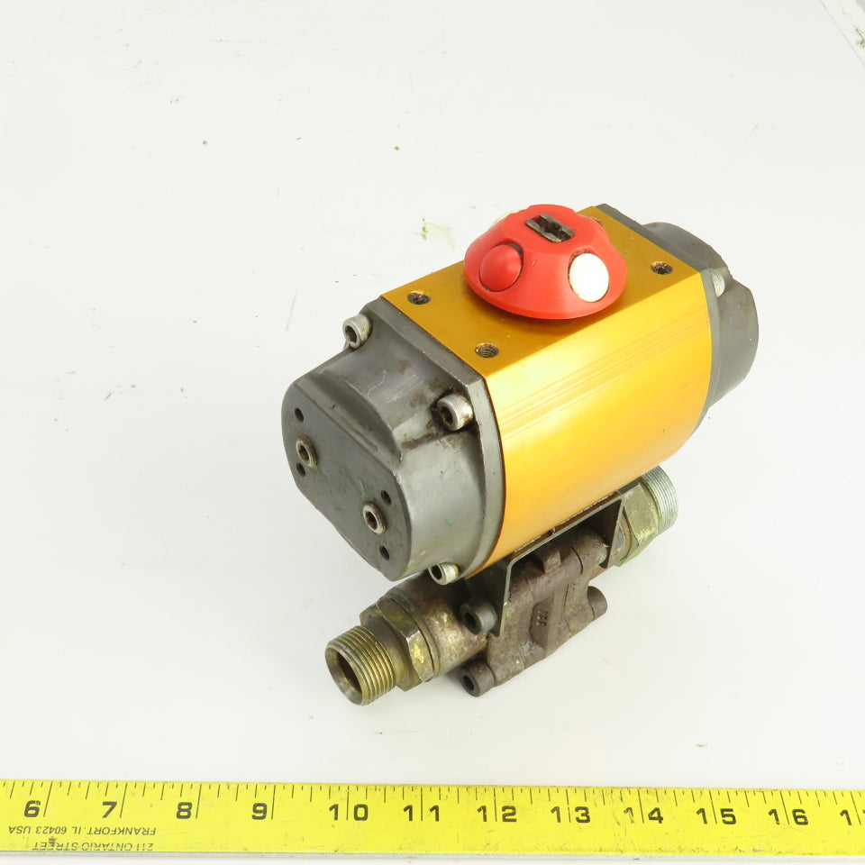 Norbro 10-RKB40-1SG1-E0B-RB 40R Ser. Pneumatic Actuator W/Worcester Valve Body
