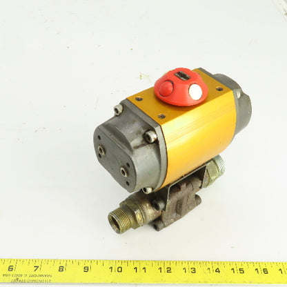 Norbro 10-RKB40-1SG1-E0B-RB 40R Ser. Pneumatic Actuator W/Worcester Valve Body