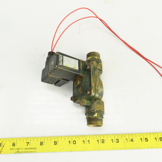 Burkert 281-A-20.0-B-MS G3/4-F-000 Solenoid Valve 110V 0.2-16BAR
