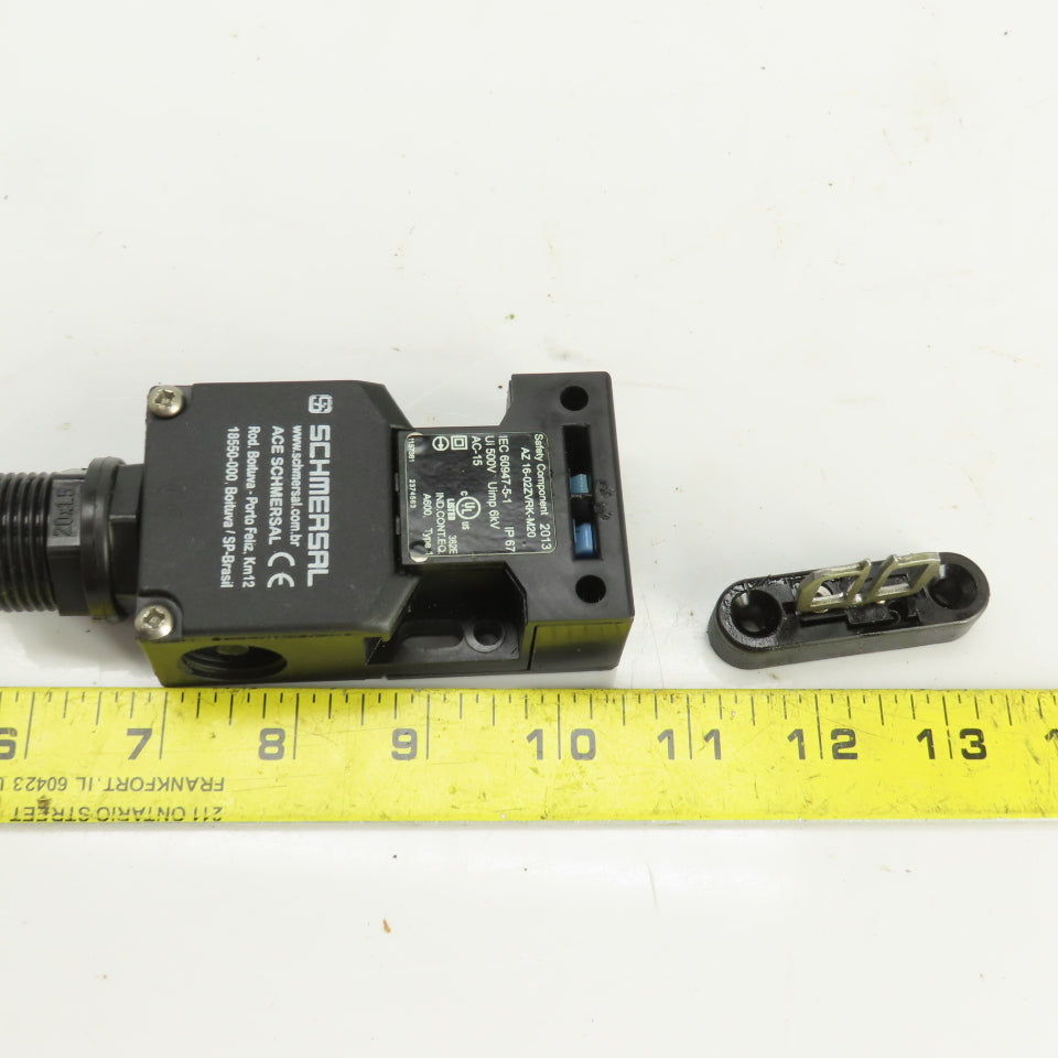 Schmersal AZ-16-02ZVRK-M20 Safety Switch W/Key 500V