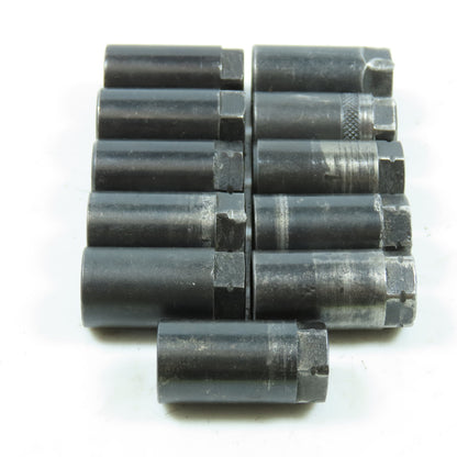 DA300 Double Angle Collet Chuck Nut W/ 1/2" Hex 7/16"-32 Thread Lot of 11