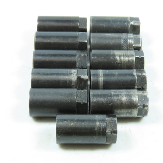 DA300 Double Angle Collet Chuck Nut W/ 1/2" Hex 7/16"-32 Thread Lot of 11