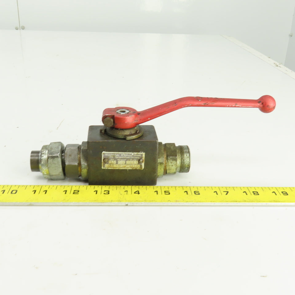 Masch Fabr. BH-B500-713 Inline Hydraulic Manual Valve 13NW 500ND
