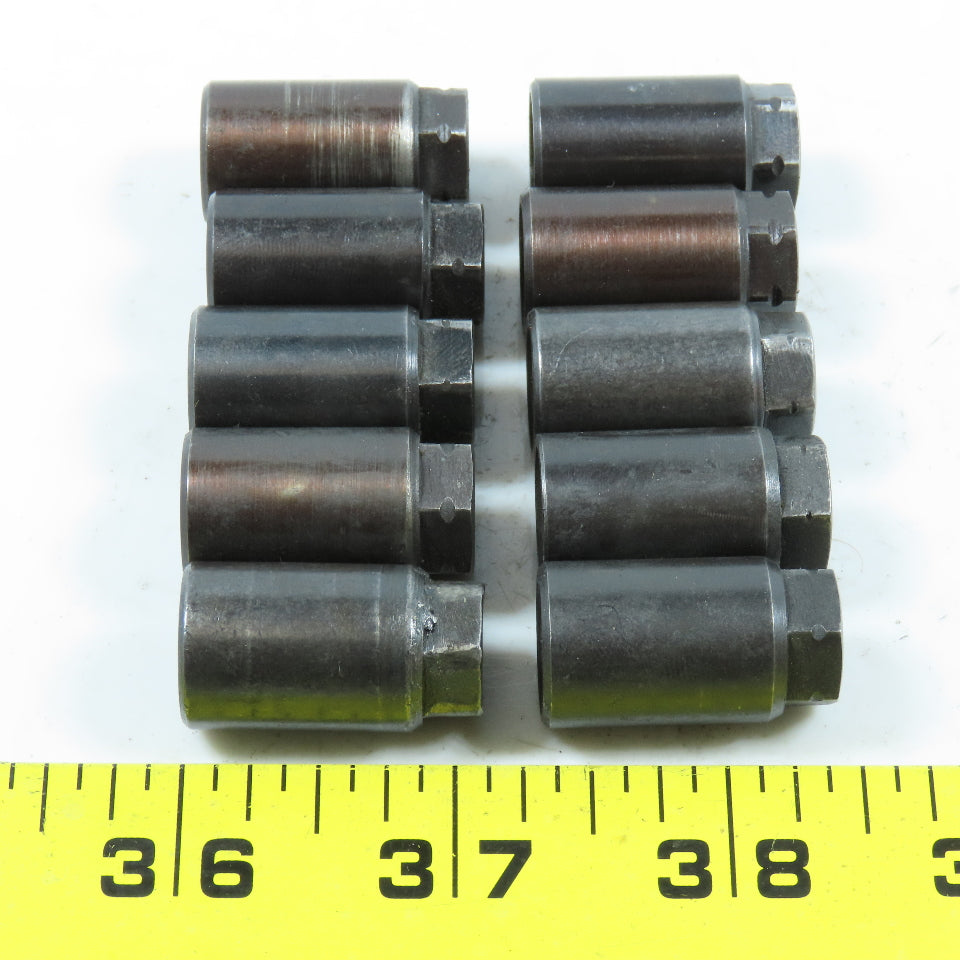 DA300 Double Angle Collet Chuck Nut W/ 1/2" Hex 1/2"-28 Thread Lot of 10