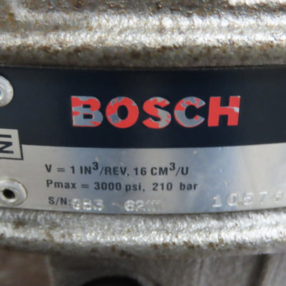 Bosch 0513300212 Hydraulic Power Unit 30 Gallon 5Hp 208-230/460V 3000PSI