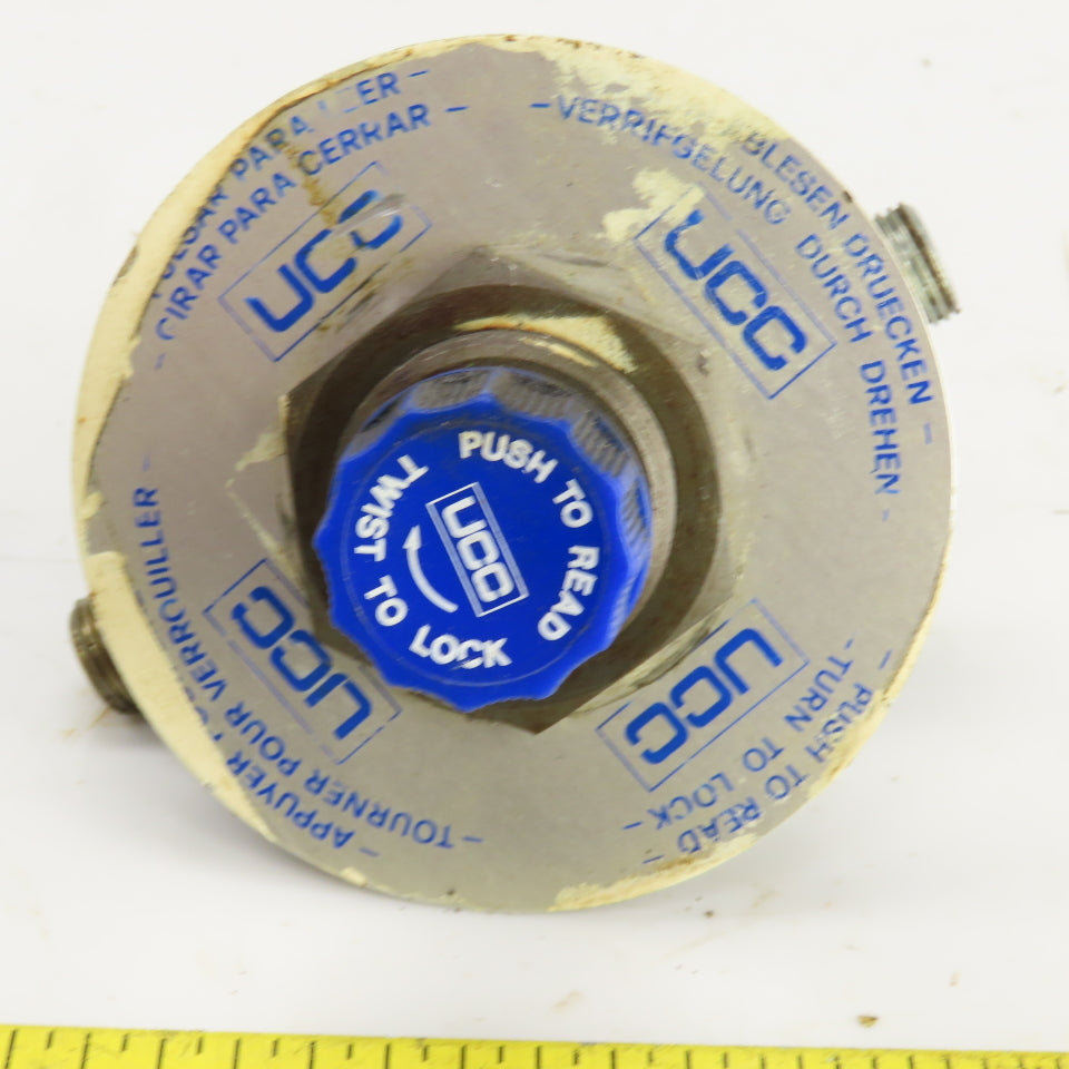 UCC Single-Station Gauge Isolator Valve 1/4" NPT