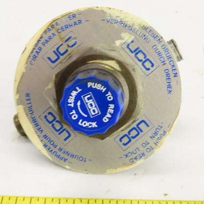 UCC Single-Station Gauge Isolator Valve 1/4" NPT