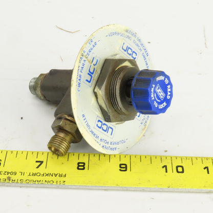 UCC Single-Station Gauge Isolator Valve 1/4" NPT