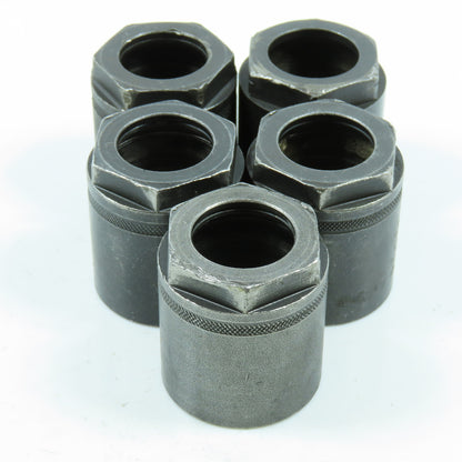 DA180 Double Angle Collet Chuck Nut W/ 1-1/4" Hex 1-3/16"-16 Thread Lot of 5