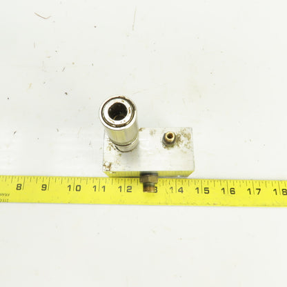 4 Port Aluminum Hydraulic Distribution Block W/Quick Connect