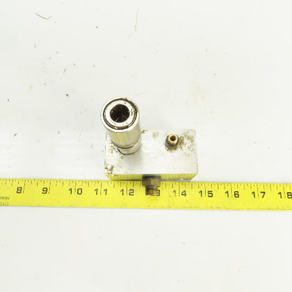 4 Port Aluminum Hydraulic Distribution Block W/Quick Connect