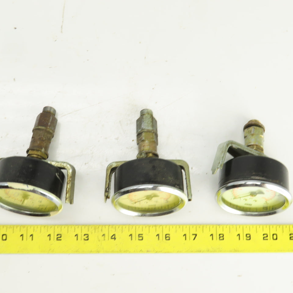 Wika 0-3000PSI Pressure Gauge Lot Of 3