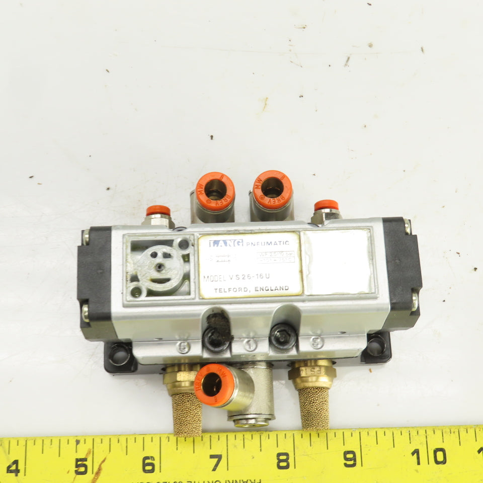 Lang V S 26-16 U 5 Port Pneumatic Solenoid Valve WP 2.5-10BAR
