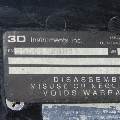 3D Instruments 25555-29B21 0-1000PSI Precision Direct Drive Gauge 5PSI Divisions
