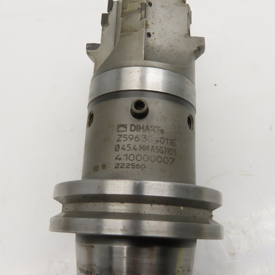 Dihart Z596 30 4011E Metric Step Mill Coolant Fed 45.4mm BT40 Taper