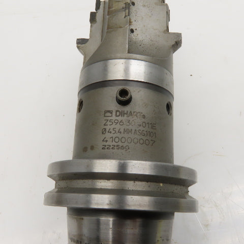 Dihart Z596 30 4011E Metric Step Mill Coolant Fed 45.4mm BT40 Taper