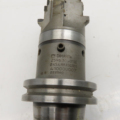 Dihart Z596 30 4011E Metric Step Mill Coolant Fed 45.4mm BT40 Taper