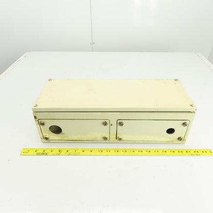 Cloon 19" x 7" x 6" Electrical Enclosure Screw-On Door