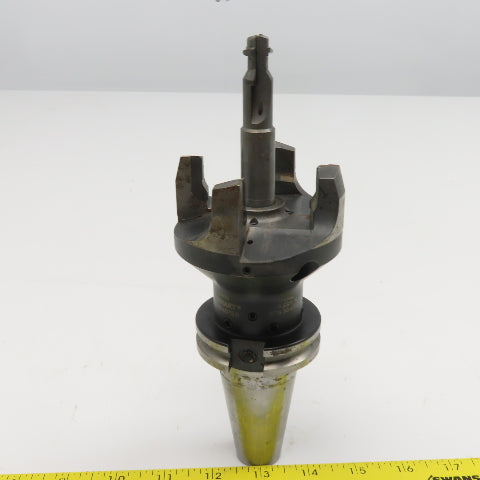 Dihart 593.30.4078B 2" Outside Tube Deburring Forming End Mill Piloted BT40