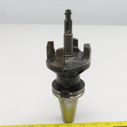 Dihart 593.30.4078B 2" Outside Tube Deburring Forming End Mill Piloted BT40