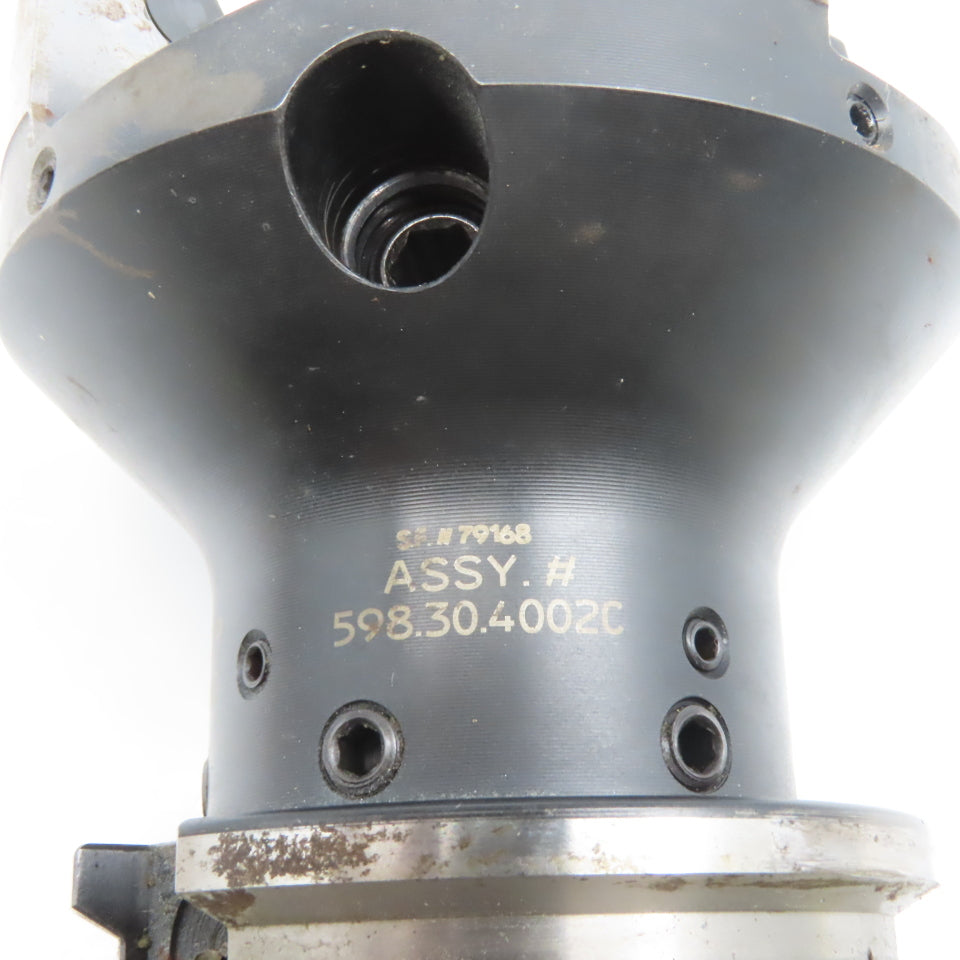 Dihart 593.30.4078B 2" Outside Tube Deburring Forming End Mill Piloted BT40