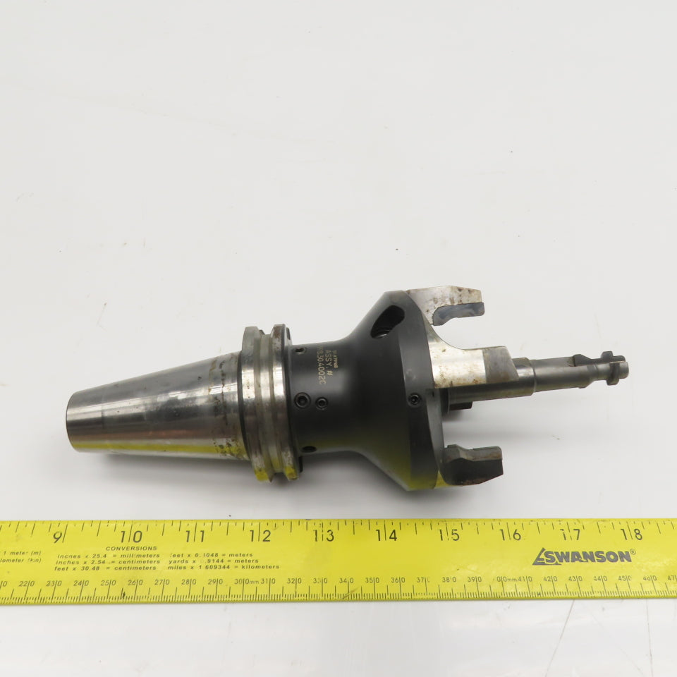 Dihart 593.30.4078B 2" Outside Tube Deburring Forming End Mill Piloted BT40