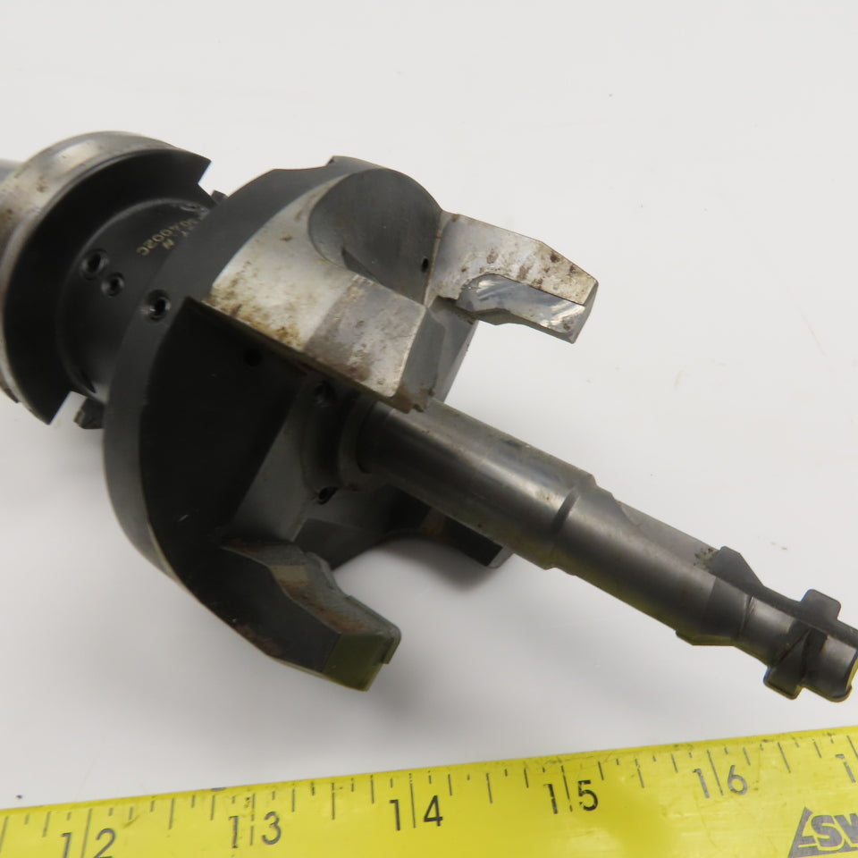Dihart 593.30.4078B 2" Outside Tube Deburring Forming End Mill Piloted BT40