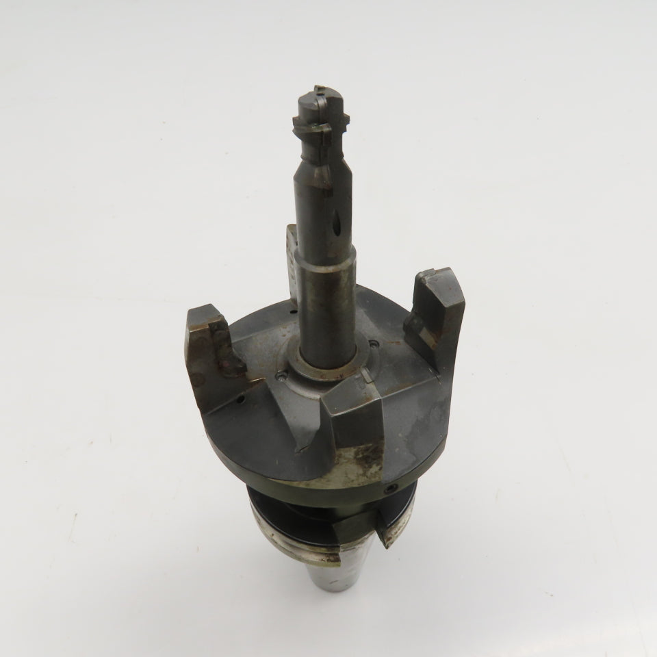 Dihart 593.30.4078B 2" Outside Tube Deburring Forming End Mill Piloted BT40