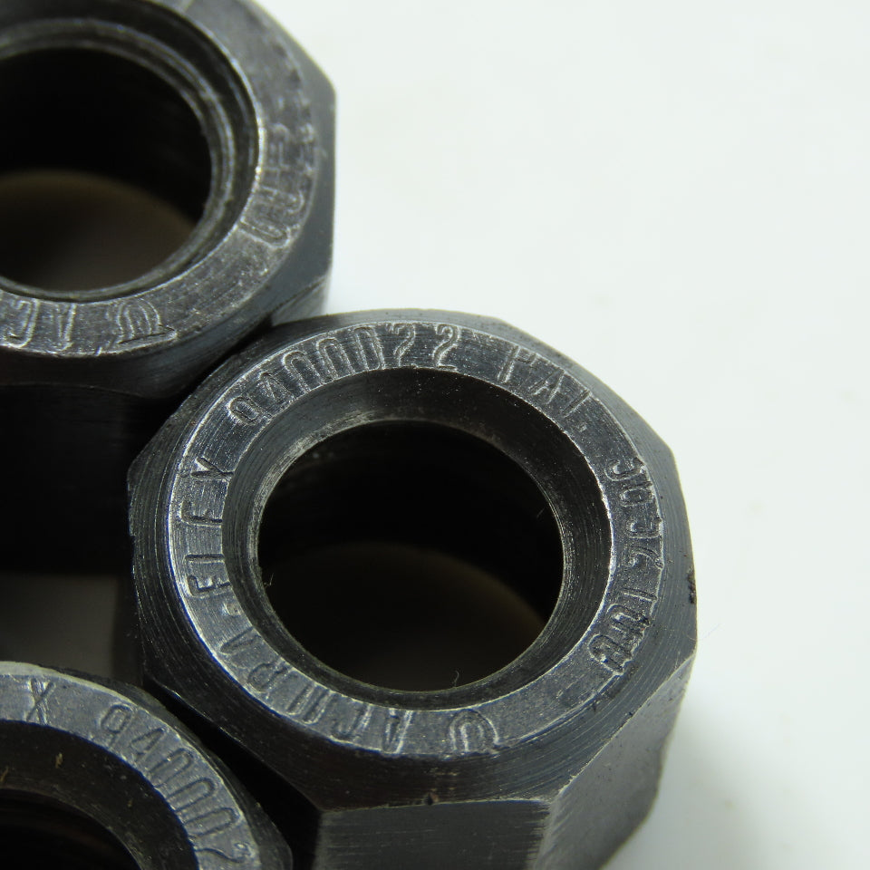 9400022 1/4" Capacity Acura-Flex Collet Nut 9/16"-28 Thread Lot of 8