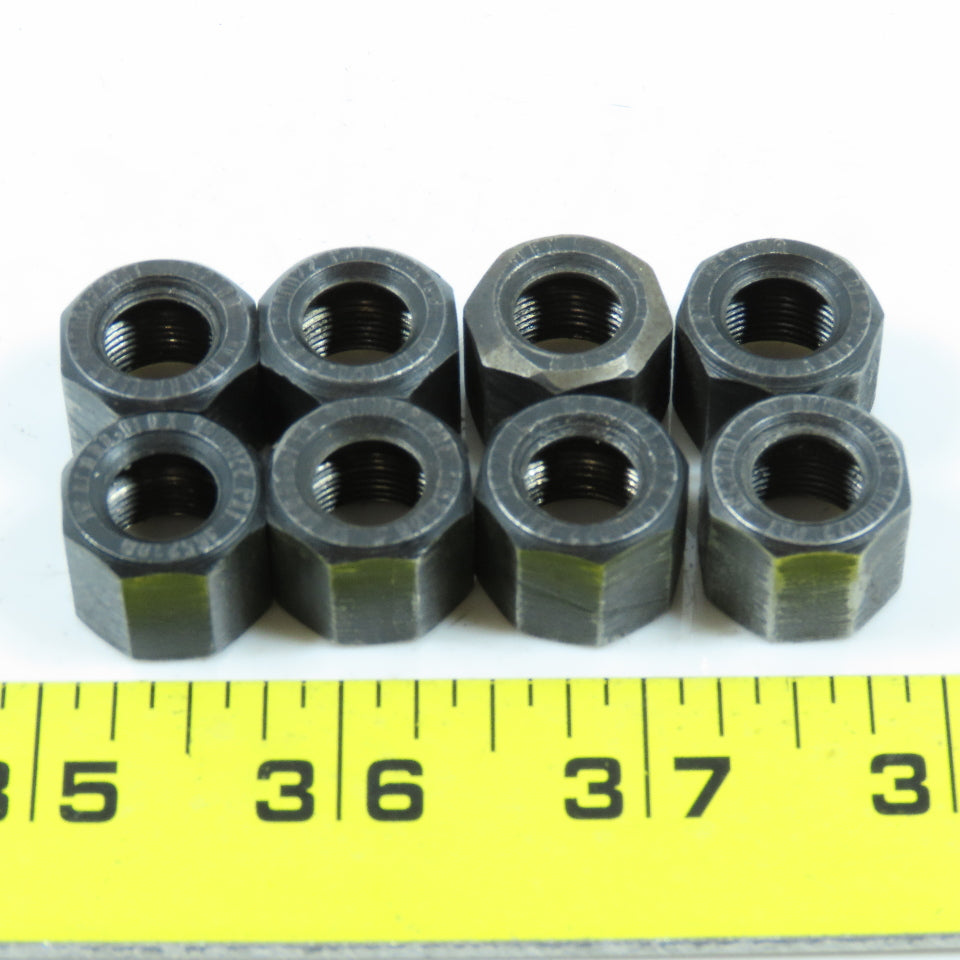 9400022 1/4" Capacity Acura-Flex Collet Nut 9/16"-28 Thread Lot of 8