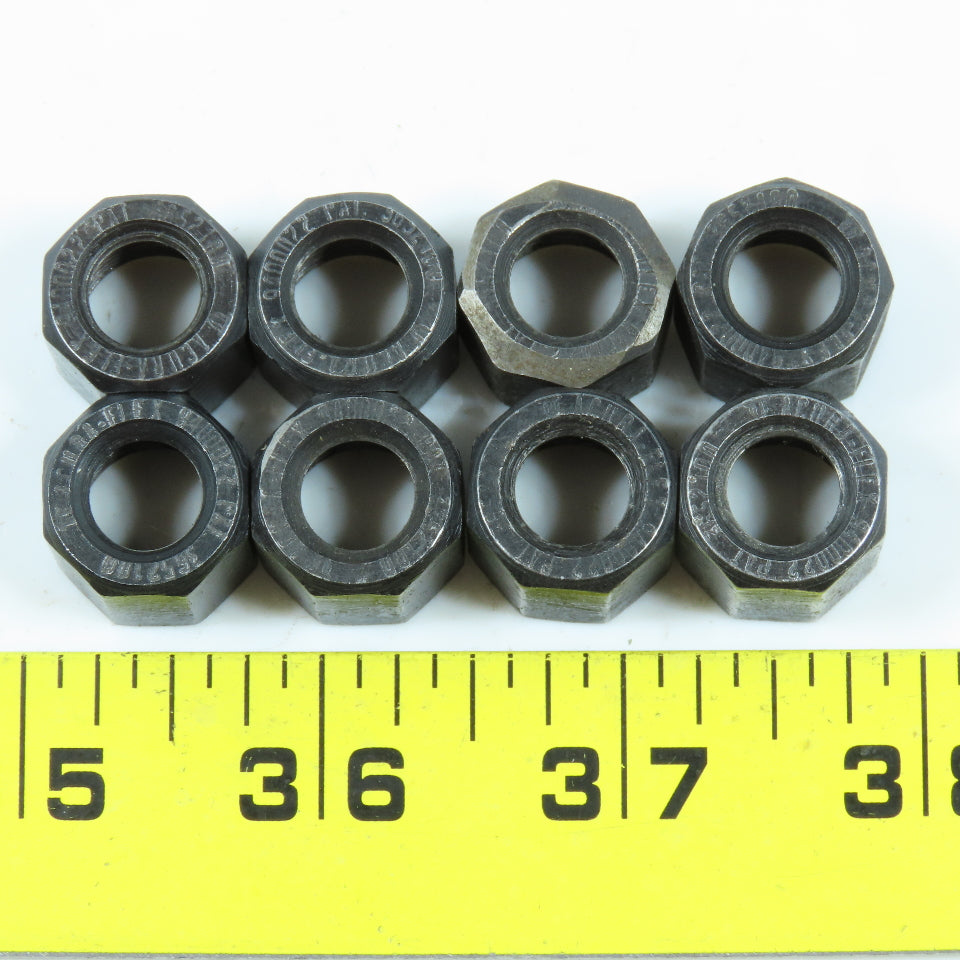 9400022 1/4" Capacity Acura-Flex Collet Nut 9/16"-28 Thread Lot of 8
