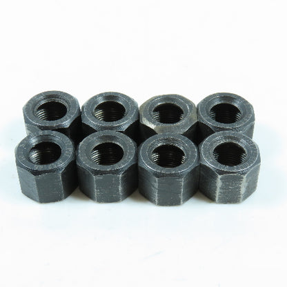 9400022 1/4" Capacity Acura-Flex Collet Nut 9/16"-28 Thread Lot of 8