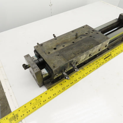 Hydraulic Cylinder Operated Linear Sliding Bed 10" Stroke 14"x7" Table